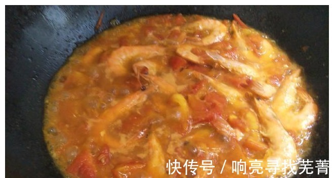 虾须|茄汁大虾的简单做法，不用番茄酱，比加了还香，一口一个真好吃！