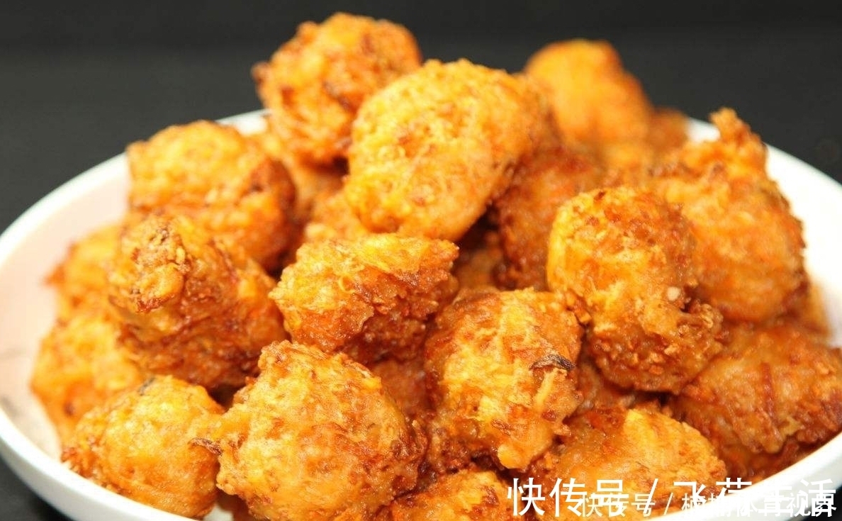 肉馅|炸猪肉丸子时，直接放到油里炸是不对的，多加一步，丸子外酥里嫩