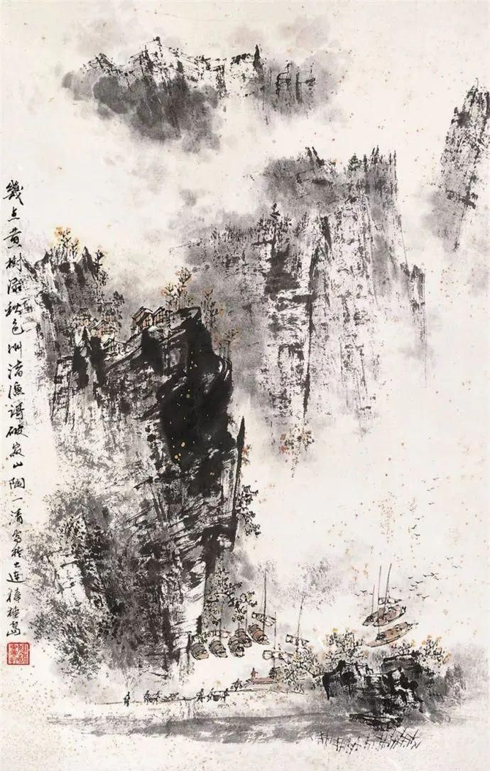  清清|这清清淡淡的山水，太养眼了，让你看一眼就爱上！