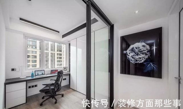 柜体|120㎡现代轻奢风开放式设计和朴素的色调,有一种高品质的氛围!