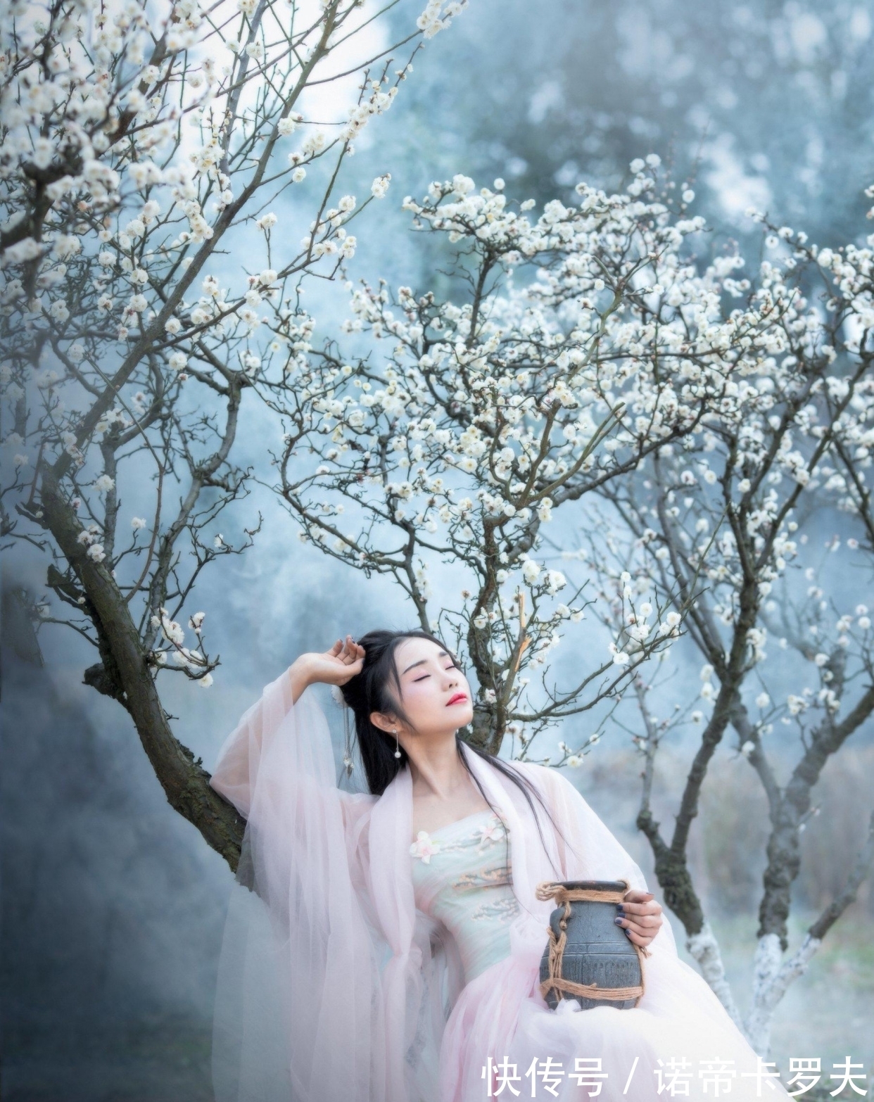 山河故人#独孤抒情独自泪,几朵梅落惹伤悲