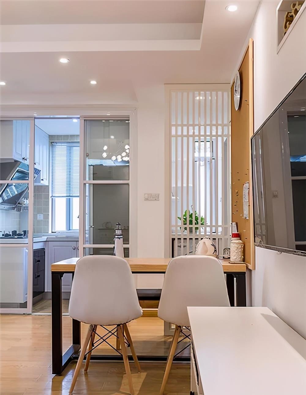 学区|夫妻改造学区房,56㎡小家清新明亮,让孩子生活学习环境更舒适!