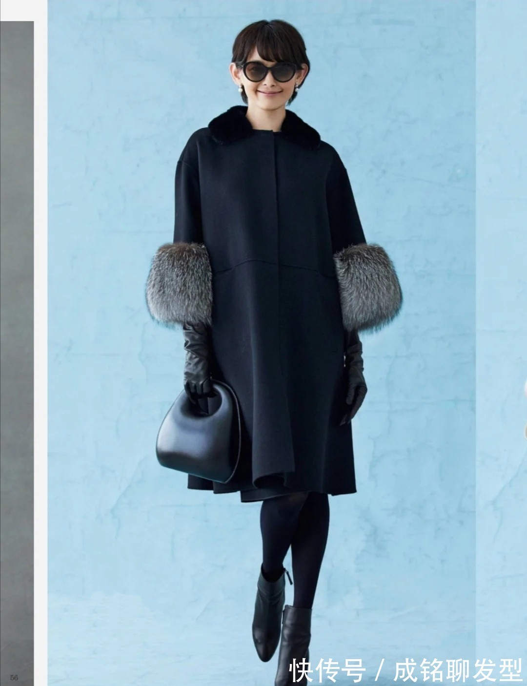 基础色|年过五十的女人,冬天这样穿简单高级显气质,时尚减龄又保暖