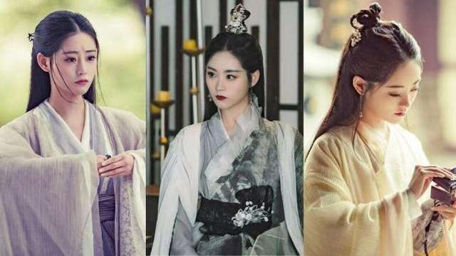 高圆圆!同样是演周芷若,其她7位都是在模仿,唯独她隔着屏幕都让人害怕