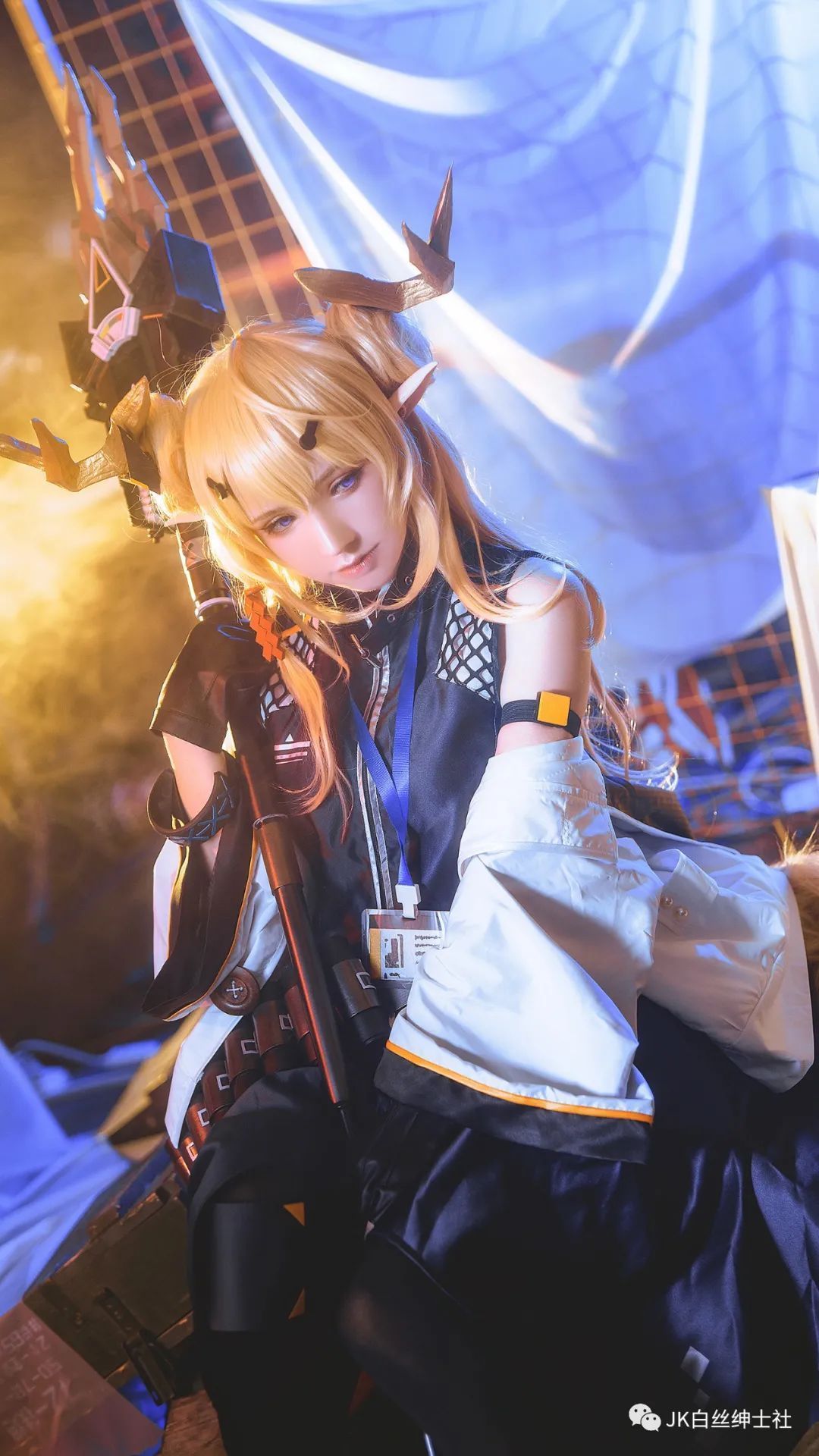 cos:明日方舟惊蛰cos正片@千禾