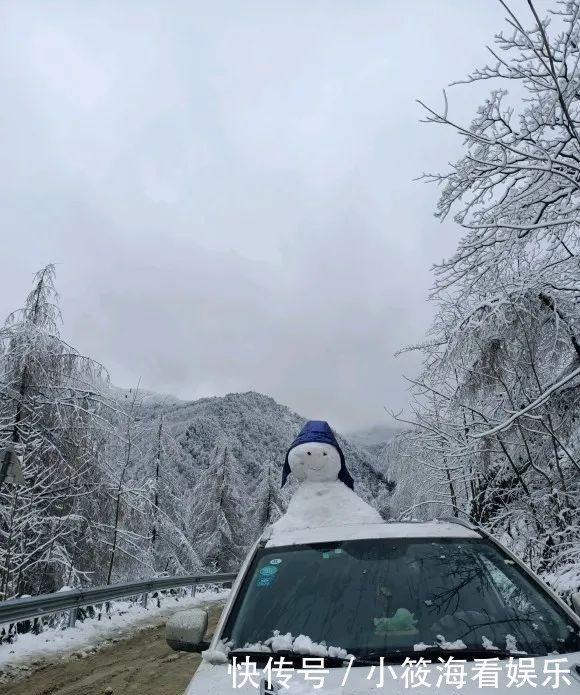 玩雪|绵阳最近的玩雪地，北川擂禹路“ 数千人”玩雪！