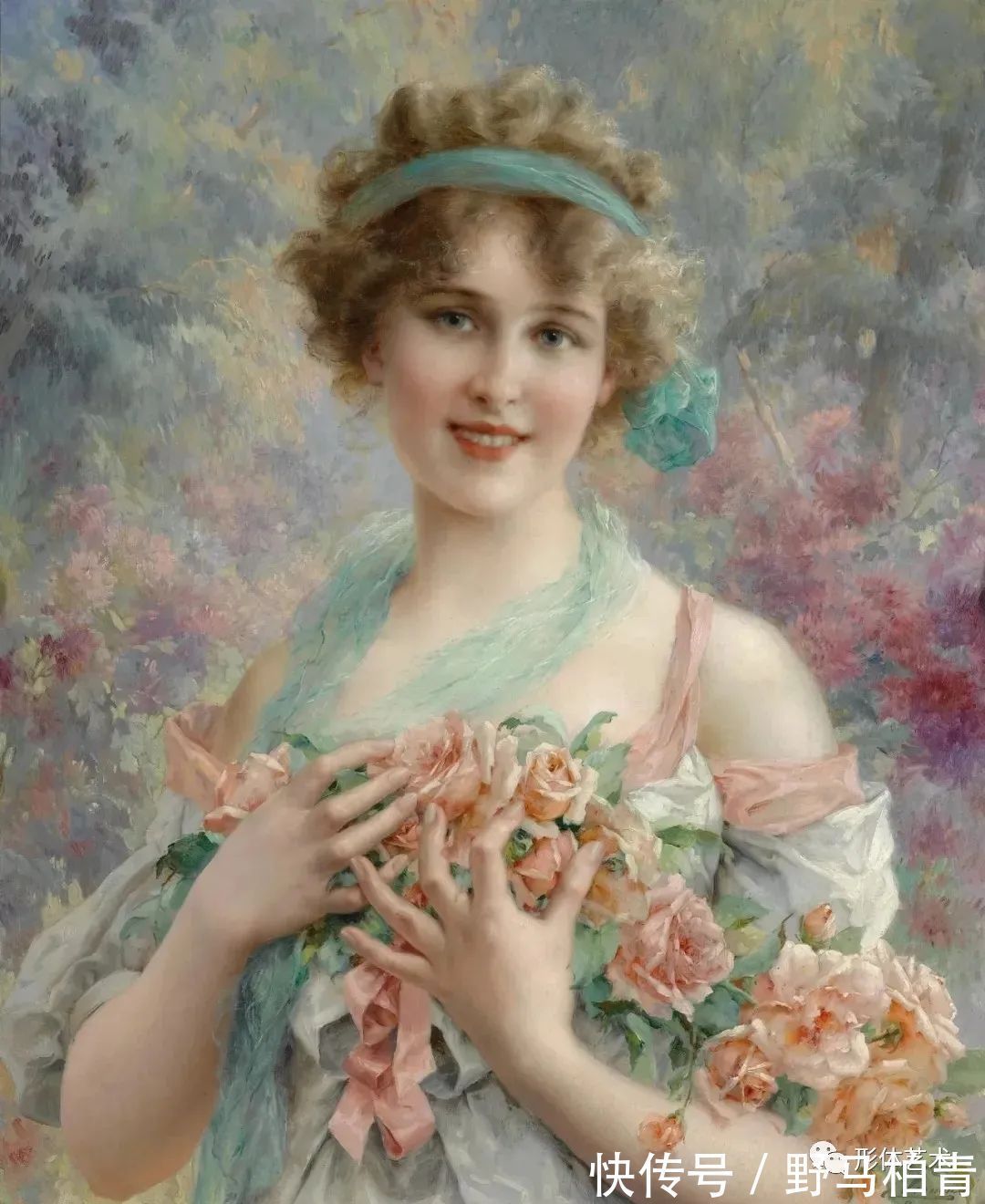 女子|油画中的那些古典女子,含苞待放,静待花开
