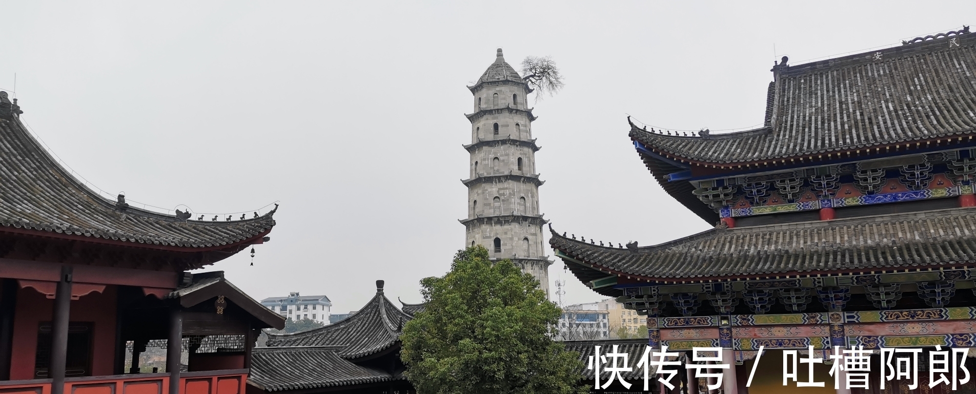 韩琦@参观黄州安国寺景区