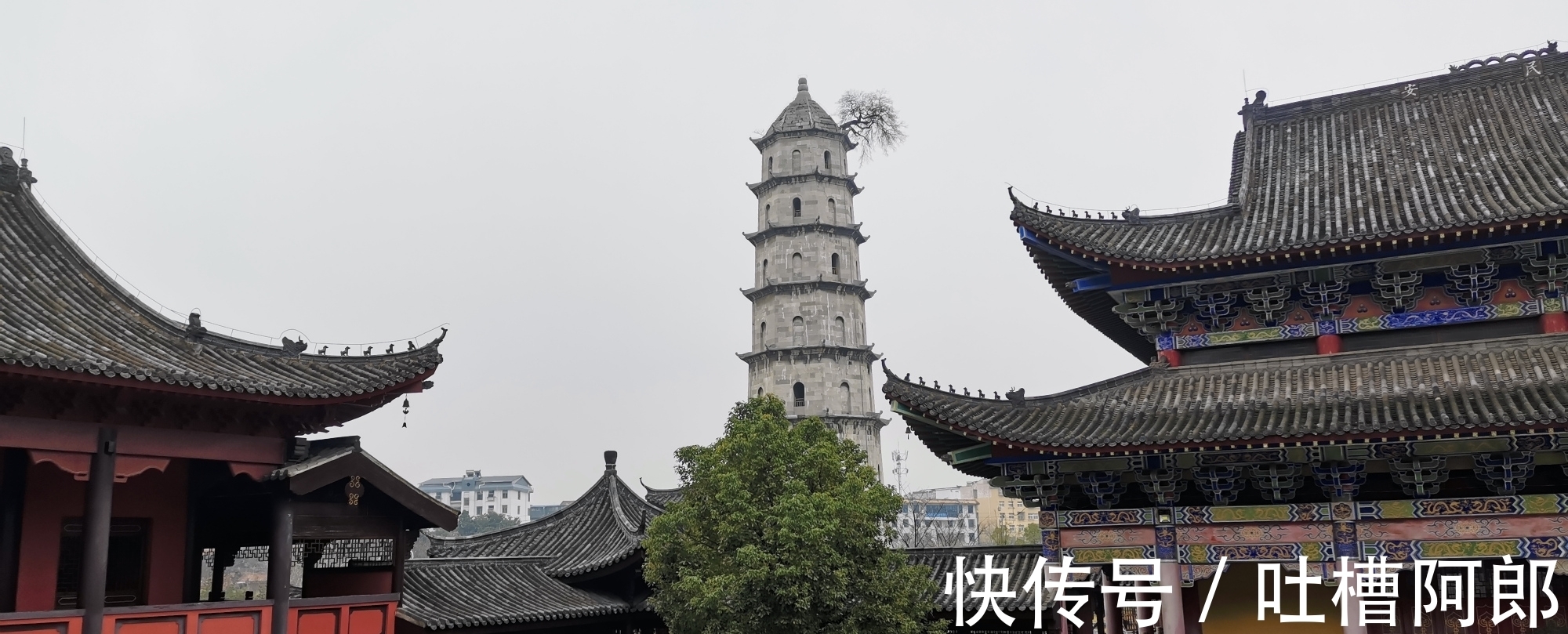 韩琦@参观黄州安国寺景区