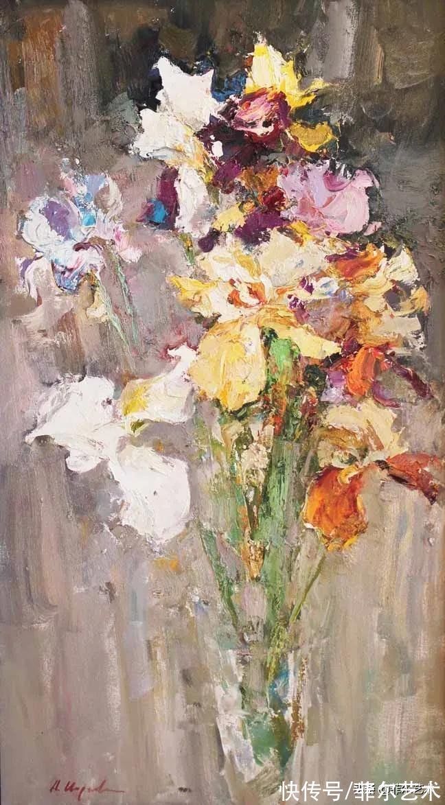 艺术学院&粗犷笔触,大块色彩~乌克兰画家伊诺泽姆采夫油画作品欣赏