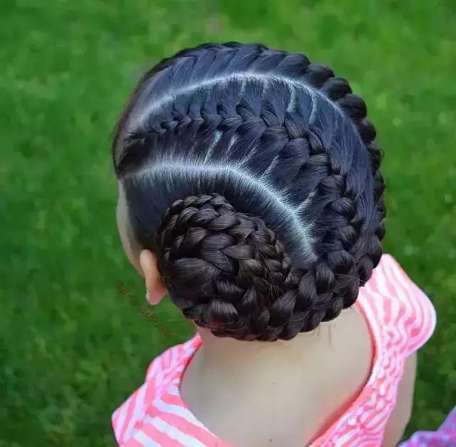 编发 72款好看的儿童编发,有闺女了就要给她编这样的发型,宝妈快收藏