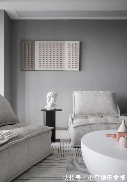 莫兰迪|120㎡极简风三居室，柔和的莫兰迪配色，干净又舒服