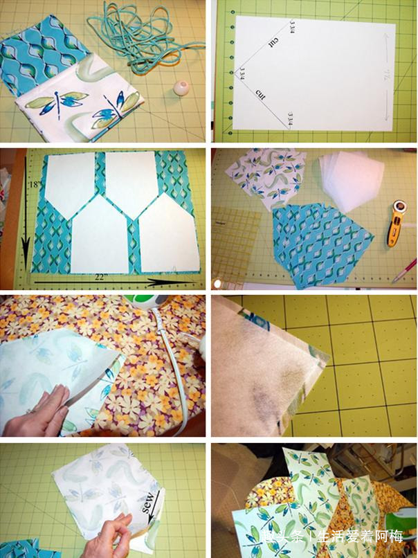 23种手工布包的做法，承包所有的收纳，旧衣服就能做，附教程
