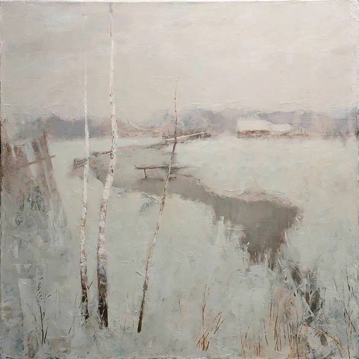 笔触@笔触率性,优雅朦胧的风景油画,迷人!