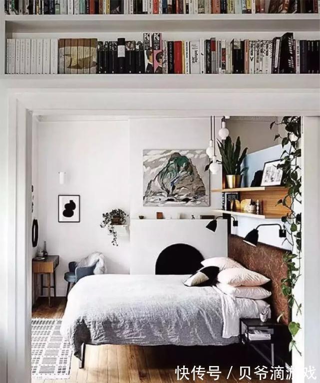 飘窗|不用专门预留书房了,这种卧室书房一体的设计最实用!