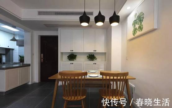 厨房|刚打扫完入住的新家，整体好看，就是开放式厨房有点小遗憾