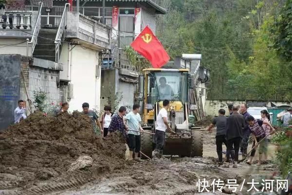 群众|暴雨！转移！——嵩县南部山区党员干部的防汛抗洪“印迹”