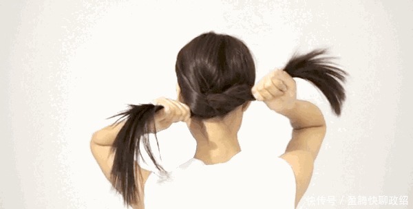 step|女人头发就别披着了,这样扎起来美的连你自己都嫉妒!