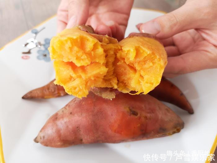 地瓜|蒸红薯时,直接上锅蒸大错特错,多加这一步,红薯熟的快,更香甜