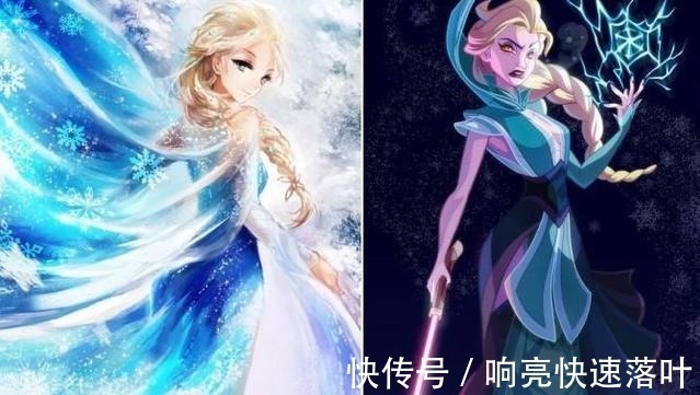 白雪公主|手持“光剑”的迪士尼公主，安娜像新手村战士，艾莎如王者归来！