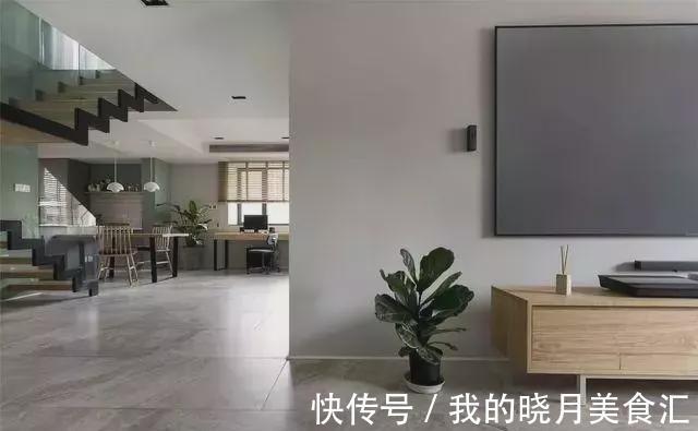 功能区|150㎡复式现代风,不设一丝遮拦,简单的布局打造实用空间!