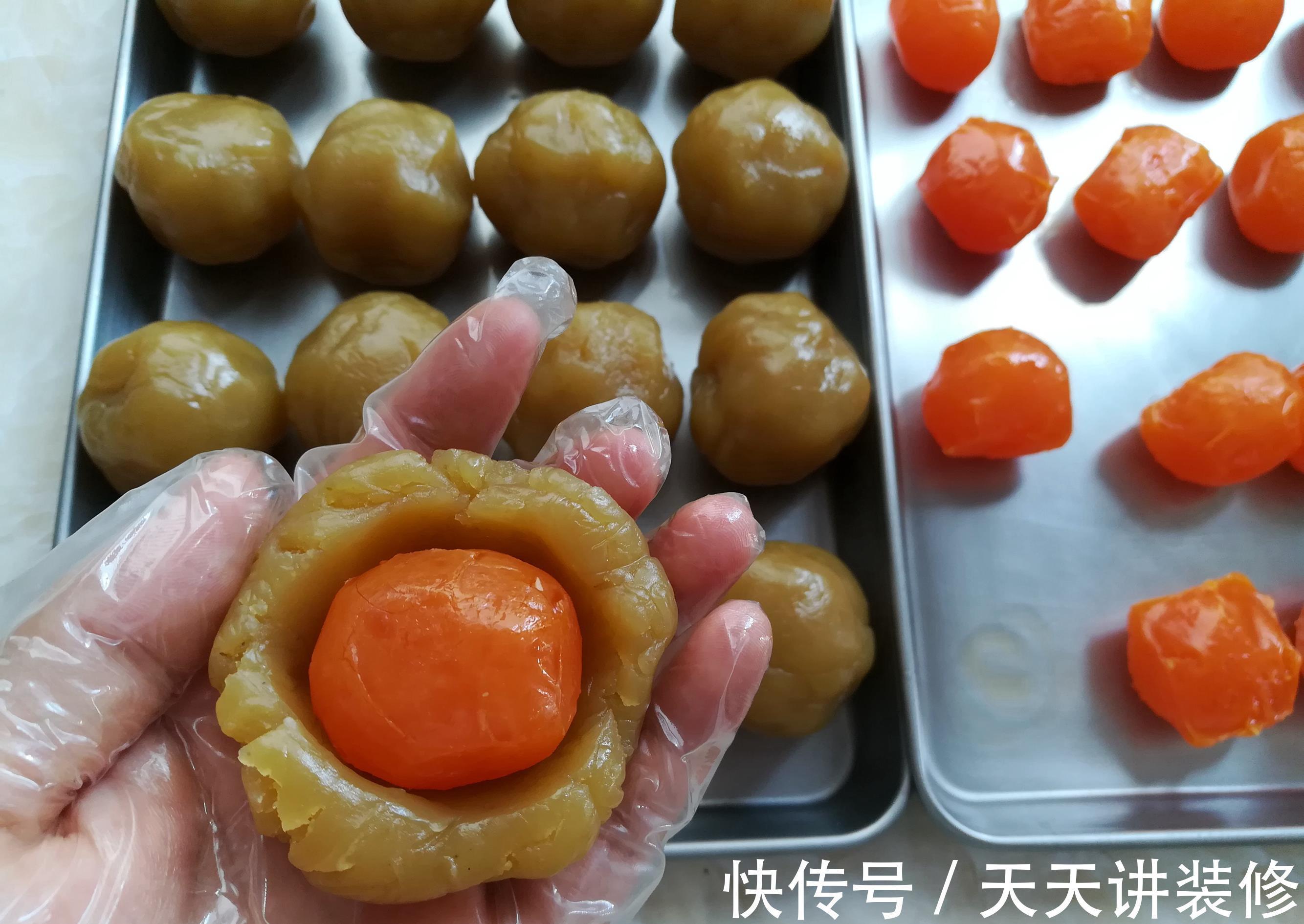 白莲蓉|月饼厂老师傅教做月饼，不收腰不泄脚，配方和要点全在这儿