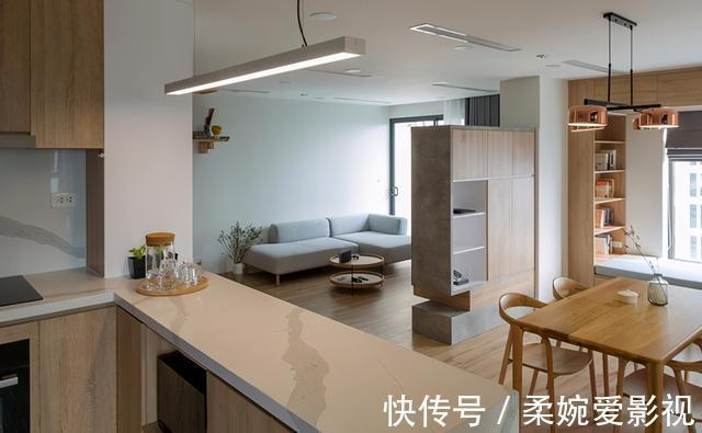 家庭客|也难怪人人都喜欢大横厅，电视墙双面收纳，126越住越干净舒适