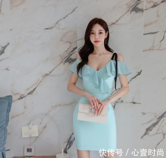 时尚|女神孙允珠高清时尚搭配:波萨诺瓦水晶钻石涟漪吊肩裙