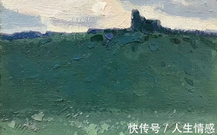 草原|油画家李化军教授写生作品