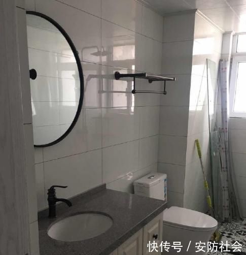 卫生间|新家8个月完工,花了13万,晾着通风中,家具没进场就很漂亮了