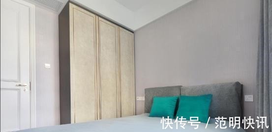 玻璃门|115㎡美式轻奢住宅,沉稳华丽大气,还有这么大的衣帽间!