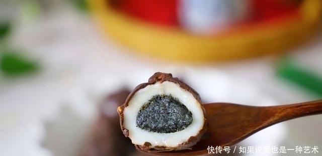 吃了这么多年汤圆,这做法第一次,巧克力中一滚,比冰淇淋还好吃