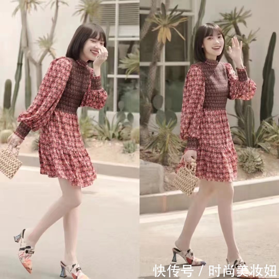 高跟鞋|身高只有1米52的她,却穿出1米65既视感,只靠穿搭就能做到?