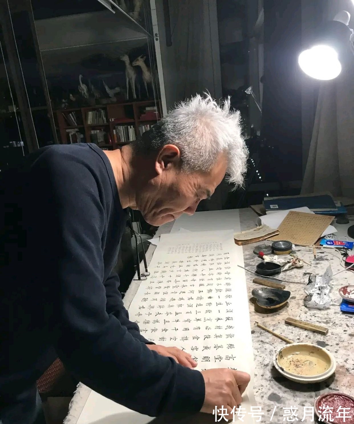 书法作品#司马南书法作品欣赏,小楷书法刚劲有力,字如其人,宛如“斗士”