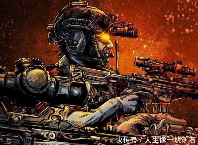 Pmc画风的硬核漫画 这种风格应该吸引不少人吧 全网搜