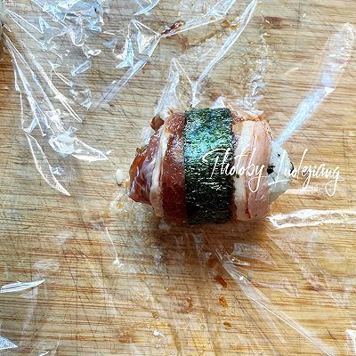 香辣烤肉酱|香煎五花肉芝士饭团