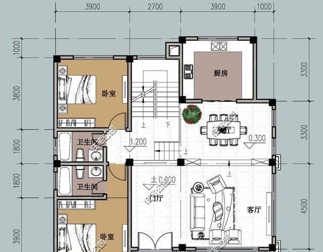 平面|实拍10省农村别墅,第4套、第7套经典又耐看,建第3套18万就够了