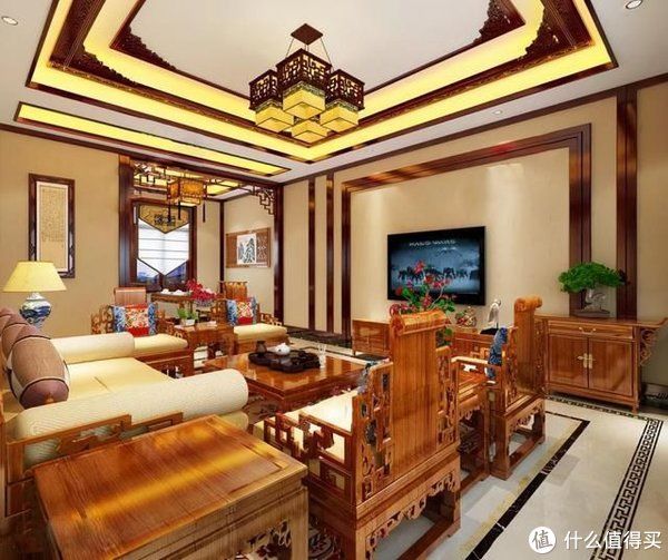 主卧|这才是传统中式风，275㎡红木风新家，入户的第一眼，我被迷住了