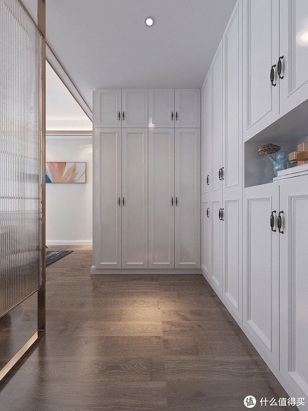 电视墙|难怪现在都喜欢装轻奢风格,原来可以这么美,看了她家后被治愈了