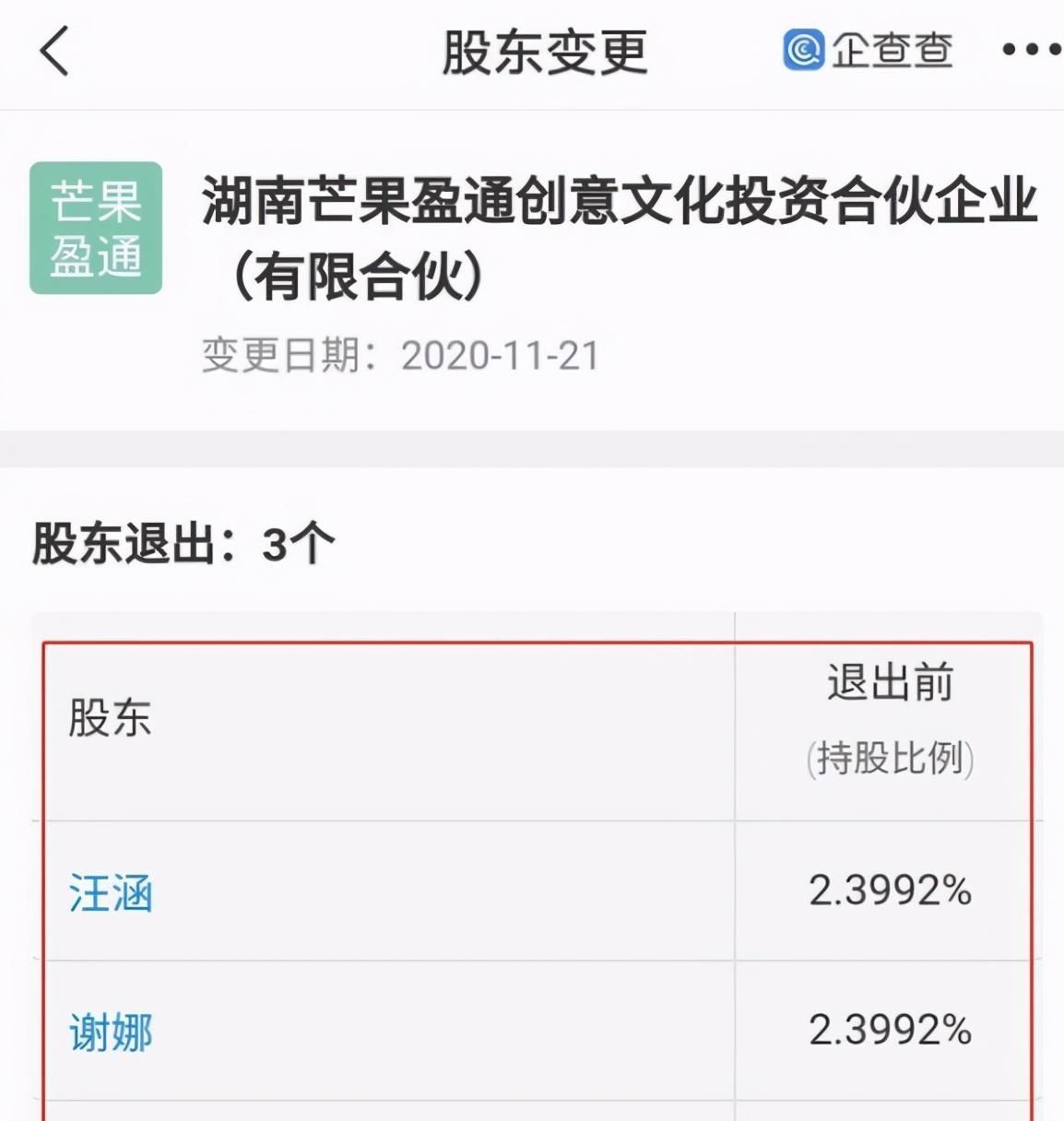 汪涵何炅谢娜被曝同时退出芒果关联公司,《快本》、《天天向上》早已暴露弊端