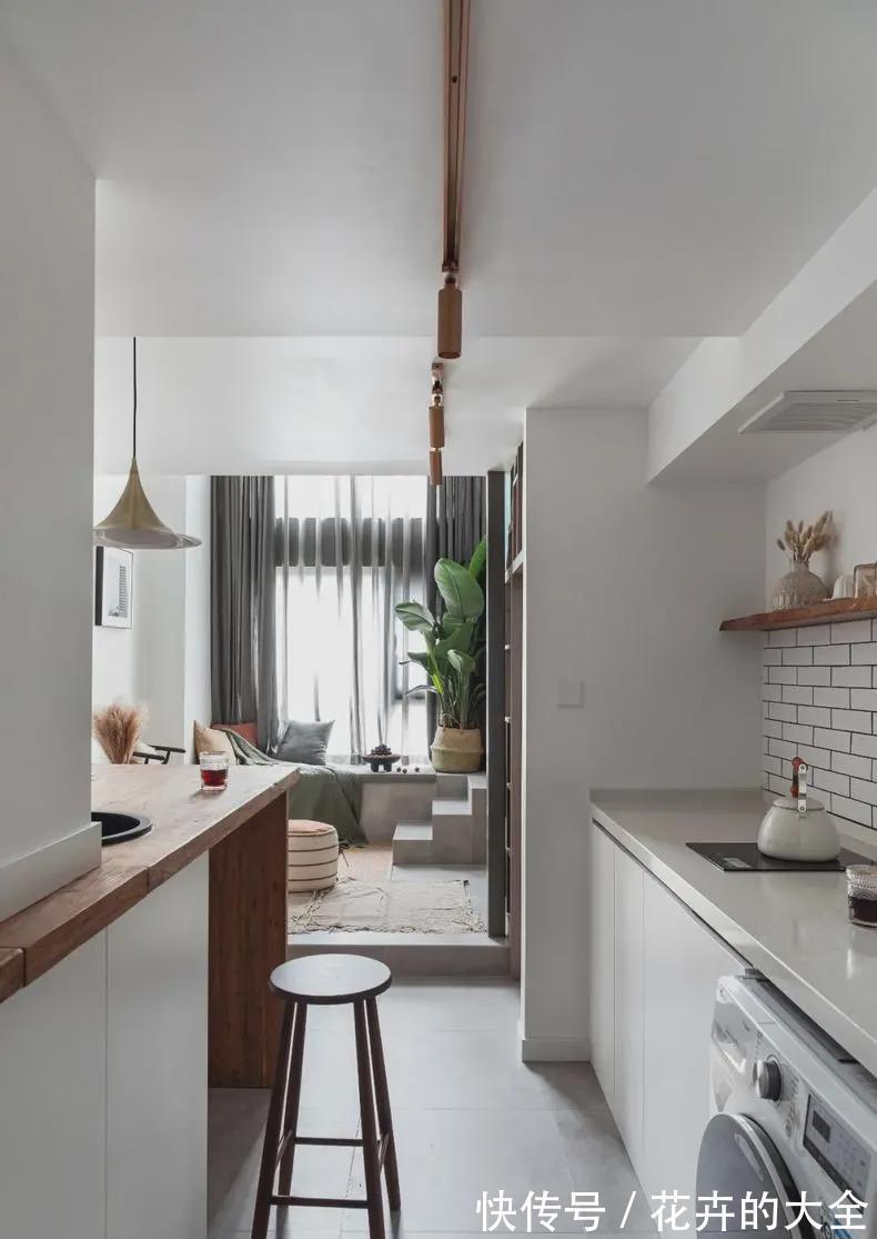 矮柜|22平迷你小复式,充满美感的同时收纳还不受影响,简直太厉害了!