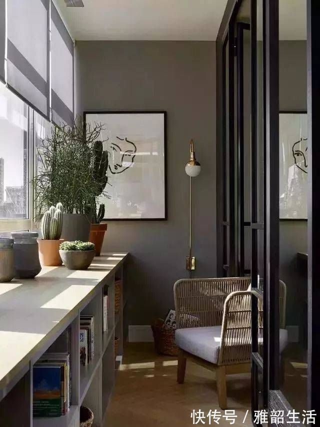 小阳台|告别“中国式阳台”,小阳台原来可以这么美,你肯定都没这想
