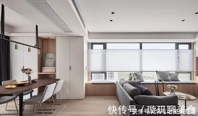 书桌|一样的80㎡，他家装修出的效果为什么这么宽敞，超大客厅真棒！