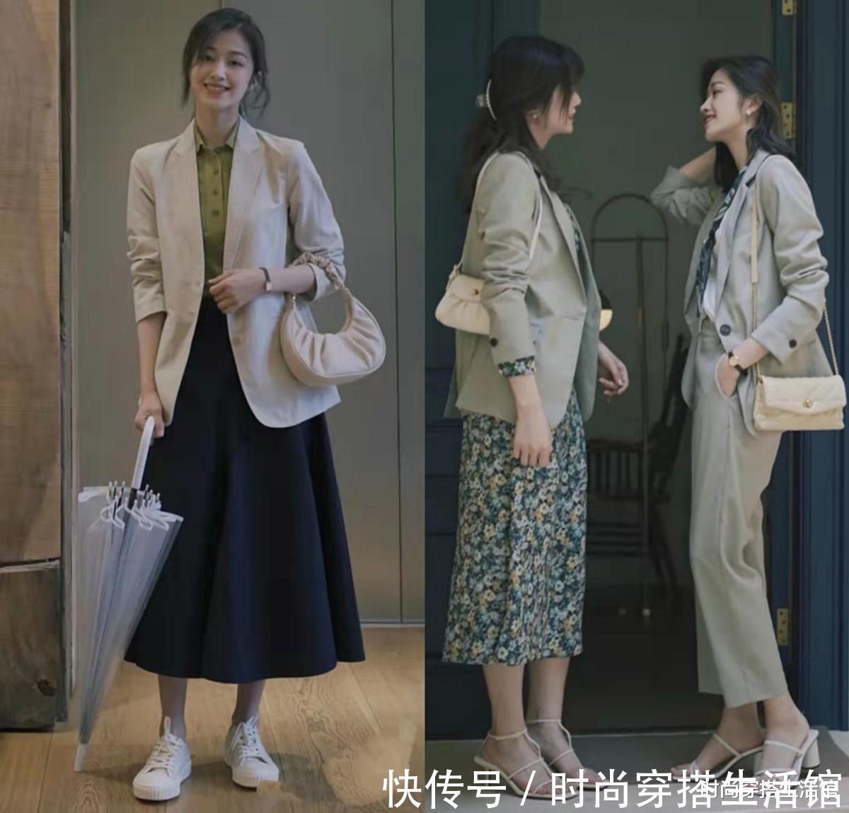 西装 春天必备小西服,不要盲目挑选,记住3个法则3种搭配,显瘦又高级