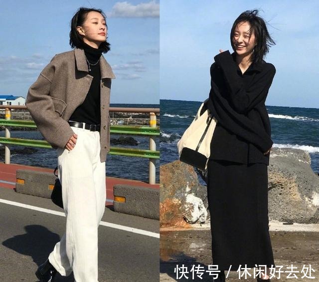 示范 秋冬季气质通勤风穿搭示范，用低调色系搭配出优雅高级，值得借鉴！