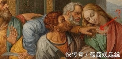 绘画&《最后的晚餐》放大30倍看到了什么？此人手里竟有一把刀！