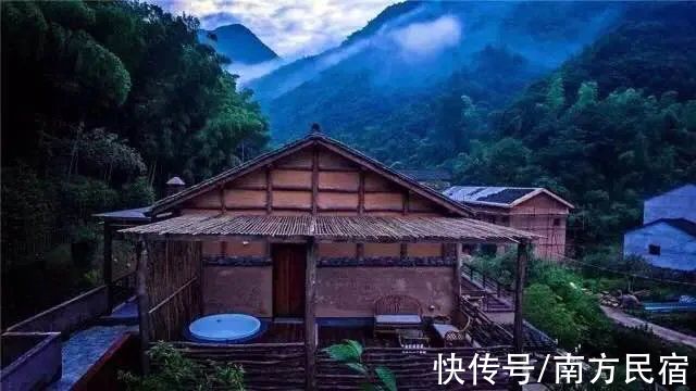 原生态|藏在杭州桐庐最美村落里竹林山野民宿，山谷里的避世居丨静庐澜栅