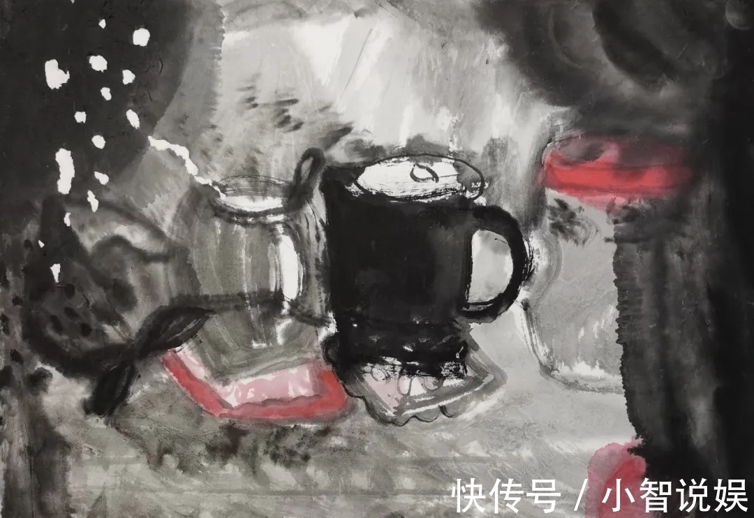 刘芳&当代国画|花非花墨非墨,刘芳的水墨花卉