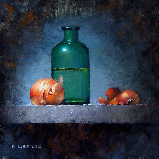 油画&笔触与色彩的乐章,美国画家谢菲兹的油画欣赏