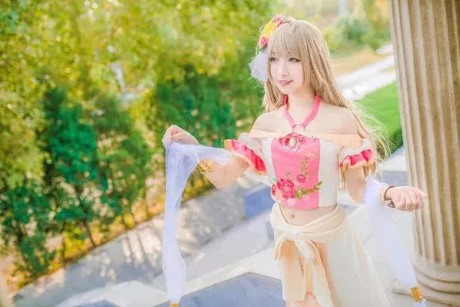 喜欢|cos::舞娘南小鸟,身姿曼妙,再多喜欢一点点